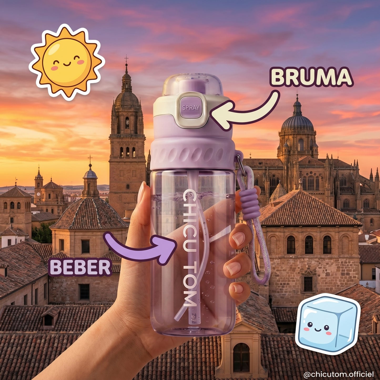 BOTELLA SPRAY CHICUTOM 2 EN 1